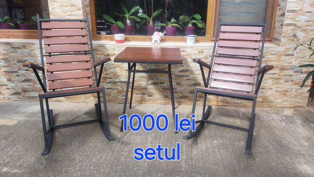 Masa cu scaune terasa