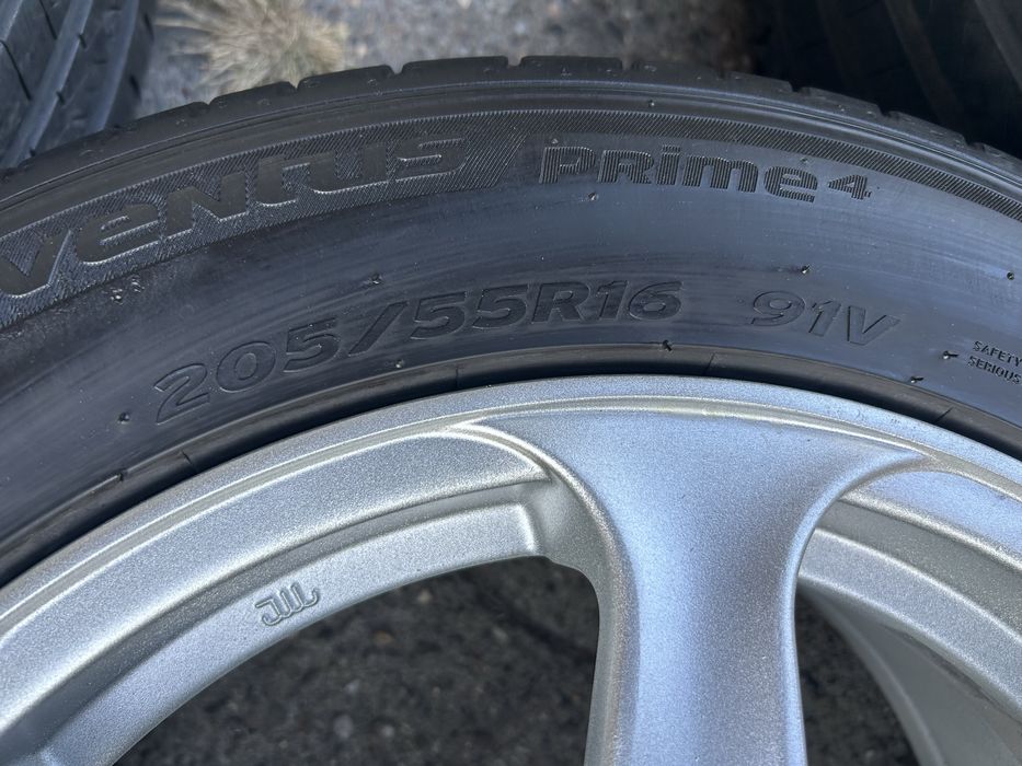 Jante aliaj 5x112mm, anvelope vara 205/55 R16, VW, Audi, Seat, Skoda, Mercedes