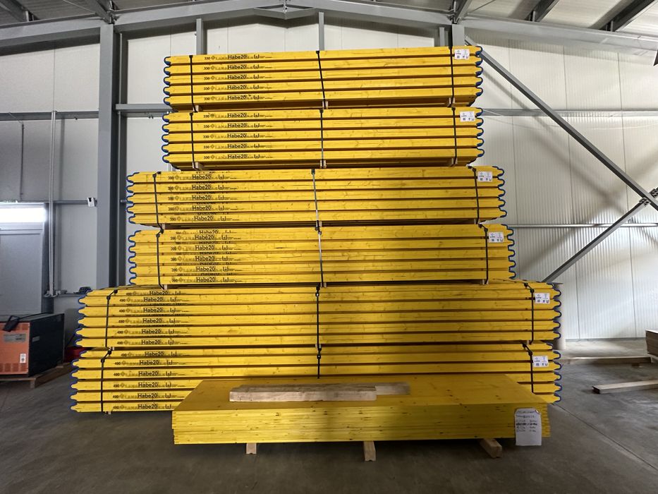 LANA IRU PU CANT ALBASTRU, Placa galbena pentru cofraje, Tip doka