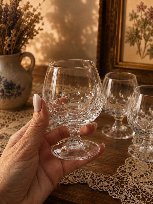 Set 4 pahare din cristal coniac Spiegelau