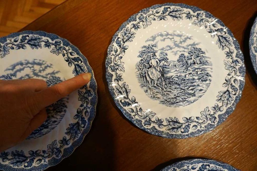 Farfurii desert sau mic dejun portelan englezesc Staffordshire Myotts