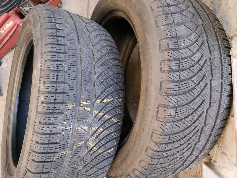 Продавам две зимни гуми Michelin pilot alpin 225/55/17