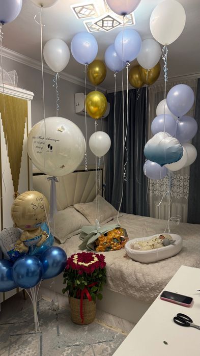 Шары на выписку готовые