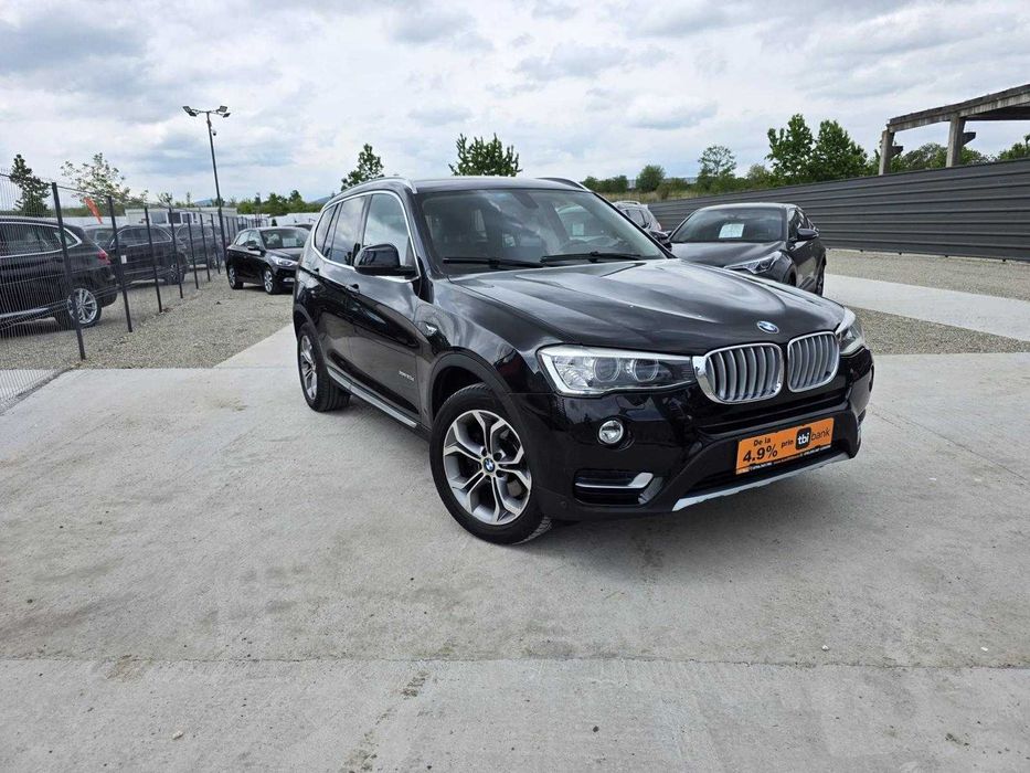 BMW X3 / Facelift/ Euro 6/ 190 cp/ Piele/ Garanție 12 Luni Rate  doar cu buletinul Avans 0%