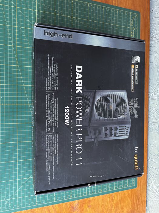Sursa Gaming Pc PSU BeQuiet 1200 watts 80 platinum