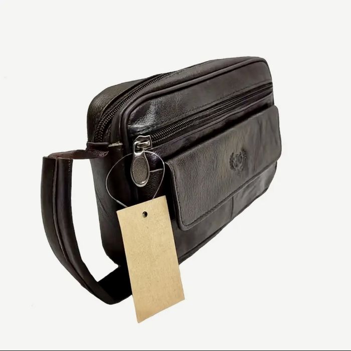 Мъжки ръчни чантички тип Борсетаʼ /Модерни и красиви от естест. кожа!