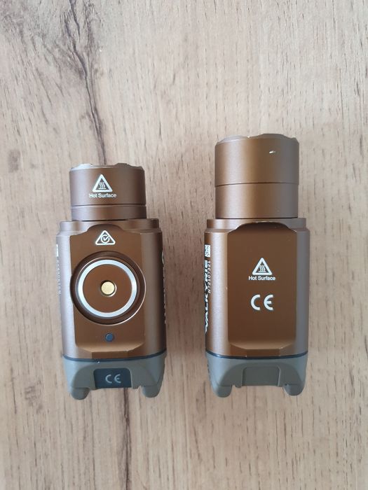 Olight PL Turbo și PL-3R Valkyrie FDE