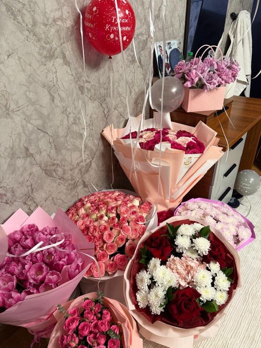 Цветы свежие новые