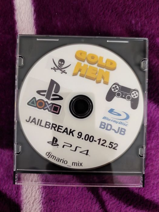 Vând disc blueray modare Ps4