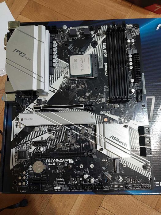 AMD Ryzen 7 3700X + AsRock B550 Pro4