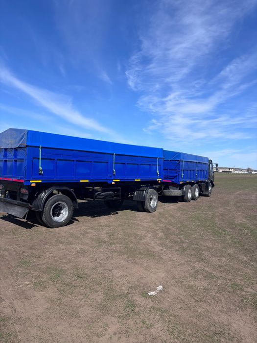 Камаз с прицепом