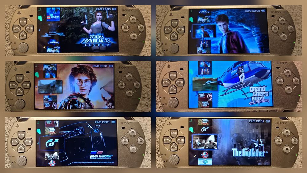 Sony PSP-2004 Playstation Portabil - modat - card 64GB