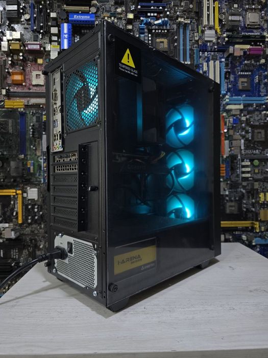 Компьютер для игр/i7/ssd128/RX 580 8/HDD500/OZU8