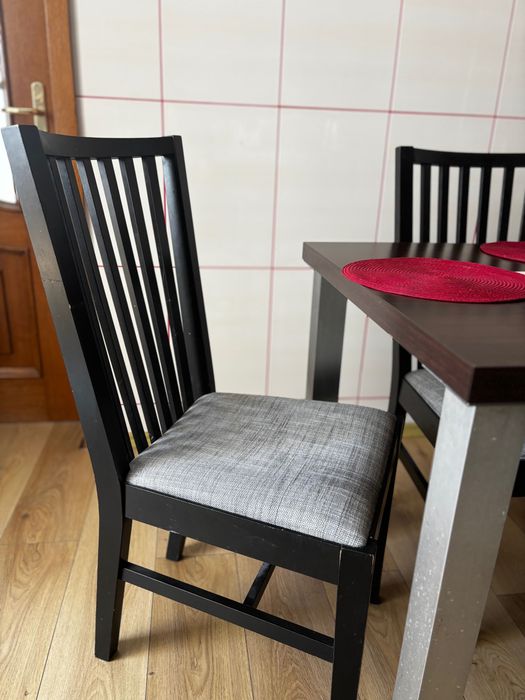 Set masă cu 6 scaune Ikea