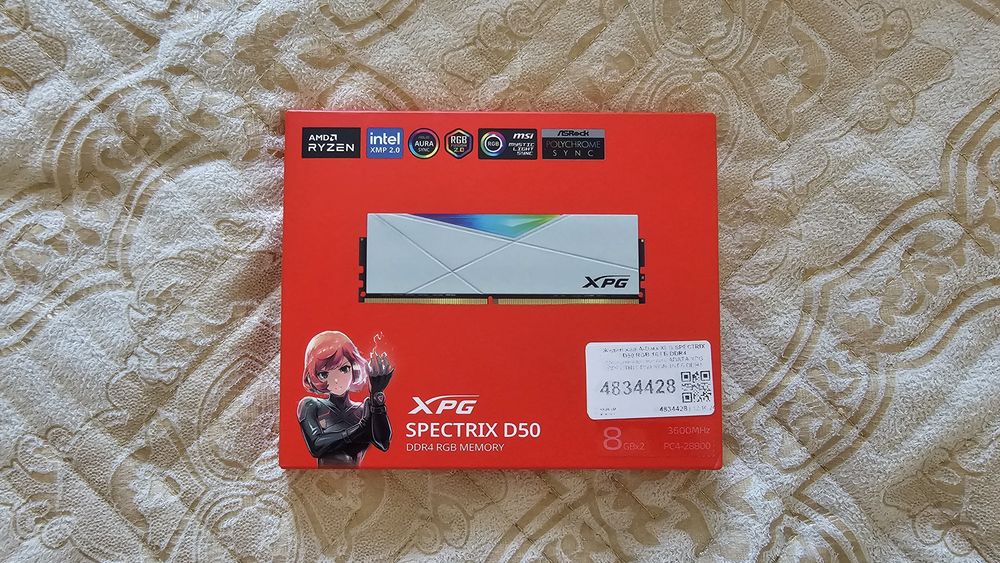 Оперативная память Adata XPG spectrix D50 16gb