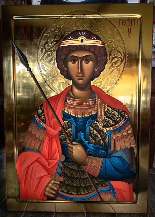 Icoane ortodoxe pictate pe lemn