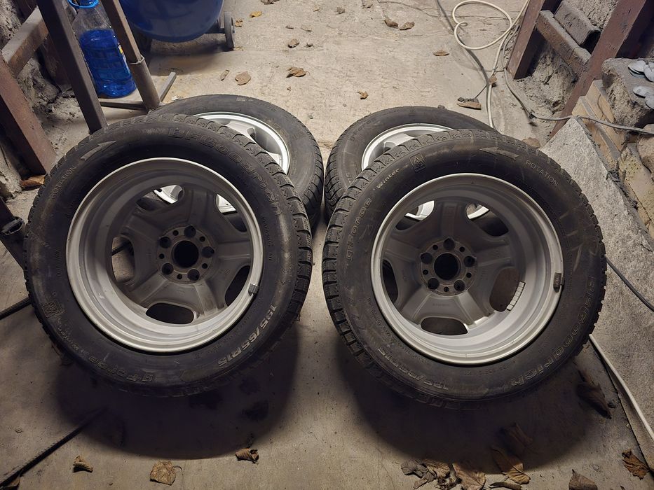 5х112 15 перфектни със зимни гуми