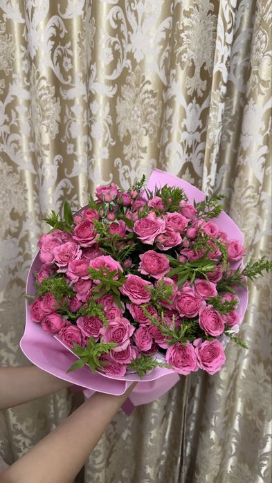 Новые кустовые розы