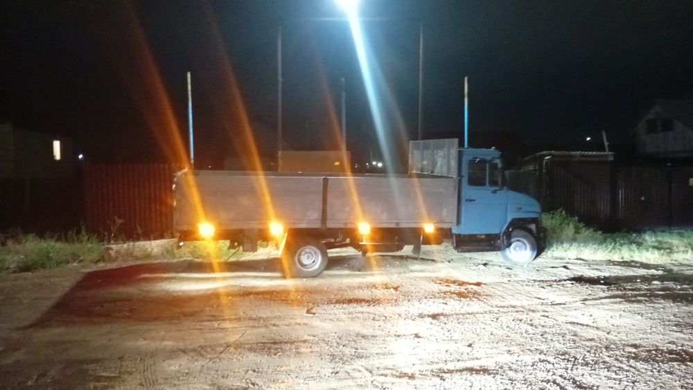 Зил бычок на активном ходу