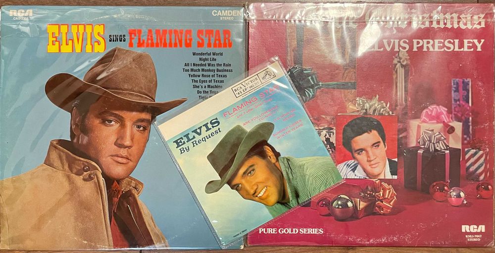 виниловые пластинки Elvis Presley