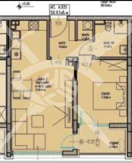 Продава се Двустаен апартамент в Бургас, Славейков - 67 кв.м за 1061 €/кв.м - Снимка #1