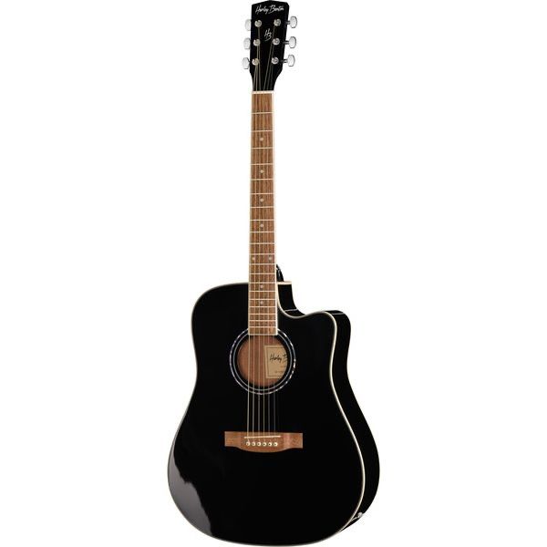 Акустическая гитара Harley Benton D-120CE BK