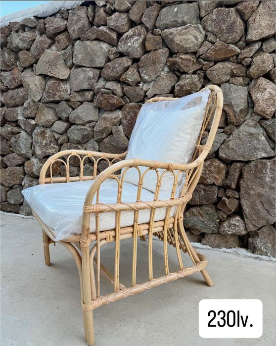 Кресло / Стол / Канапе / индонезийски , естествен ратан