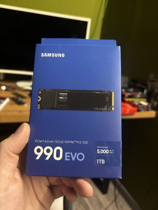 Samsung 990EVO 1Tb. Новая. Kaspi 0•0•12