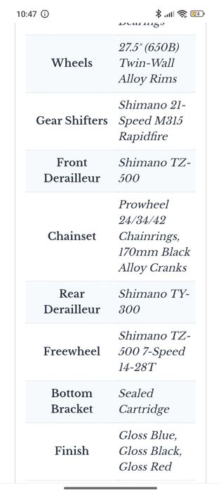 TIGER  Eol v3 mountain bile