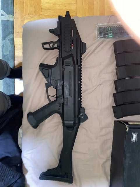 Airsoft replica, еърсофт реплика Scorpion EVO BoostEdition тунингована