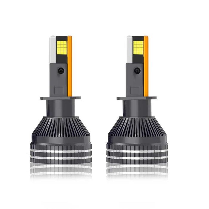 LED крушки H1 130W 6000K 18000lm 12-24V 2 ГОДИНИ ГАРАНЦИЯ