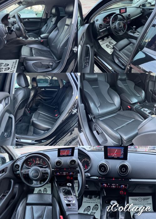 Audi A3 Berlina An 2014 Euro 6 Motor 1.6 Full Piele Navi Incalzire sca