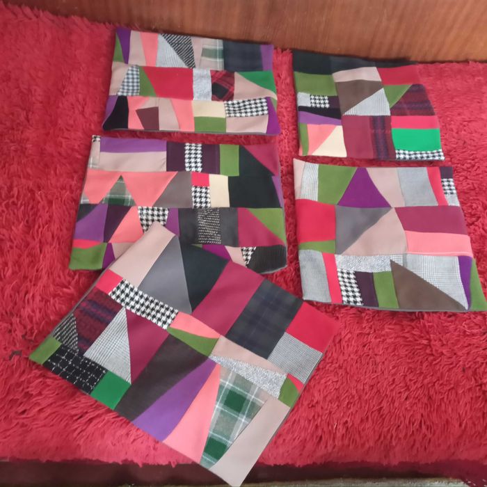 Декоративни коледни възглавнички ръчно изработени