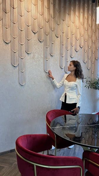 3D гипсовый панель