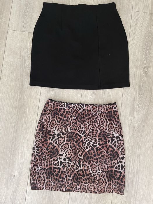 2 къси поли с висока талия