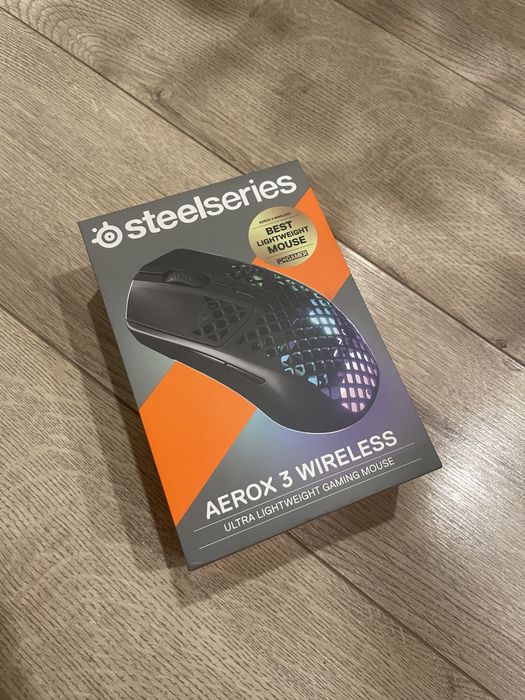 Mouse Gaming STEELSERIES Aerox 3 Wireless Edition Onix Nefolosit