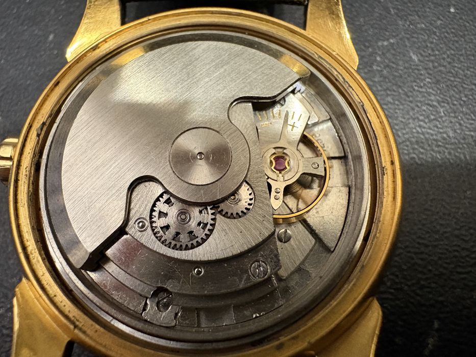 Ceas Mildia automatic elvetian cal.ETA 1256 anii ’60 placat cu aur