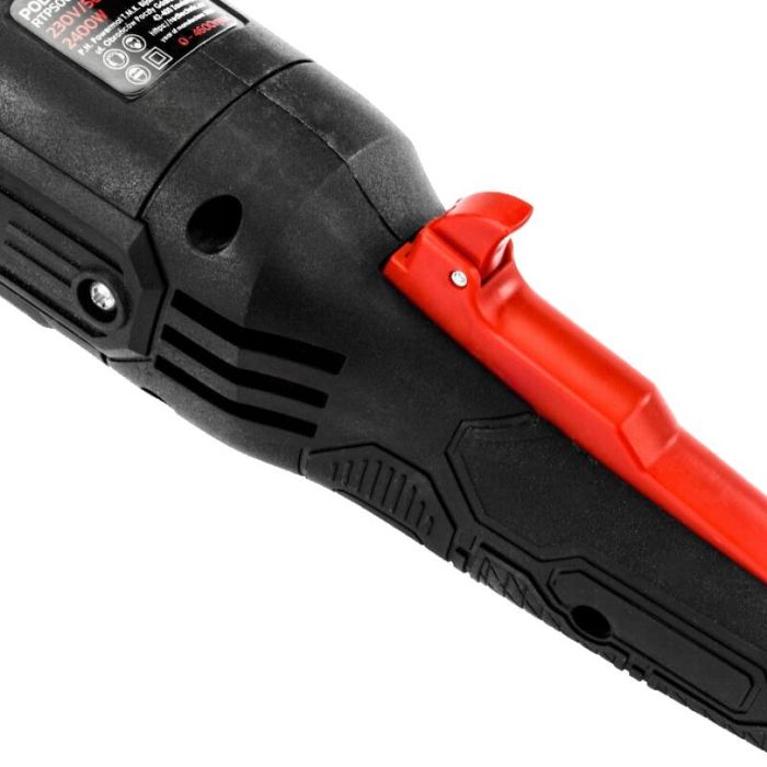 Set masina de polisat cu 5 bureti, diametru disc 180 mm, putere 2400