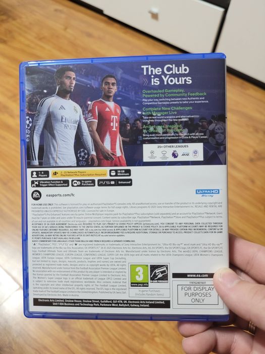 Диск FC 26 для ps5