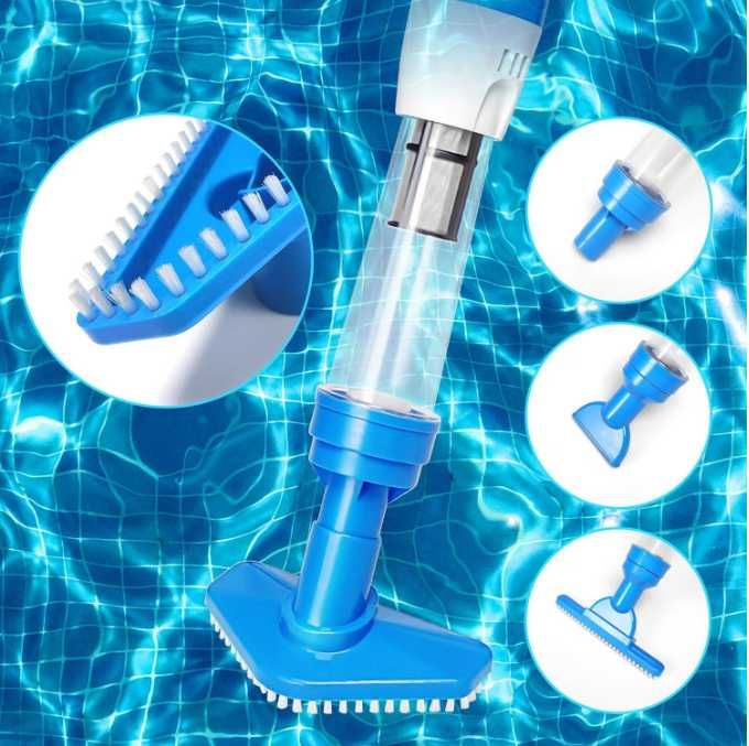 Aspirator Piscină PoolyPoly 3in1 – Fără Fir & Telescopic