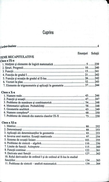 Culegere Bacalaureat 2025 Matematică M_științele naturii / M_tehnologic - Paralela 45