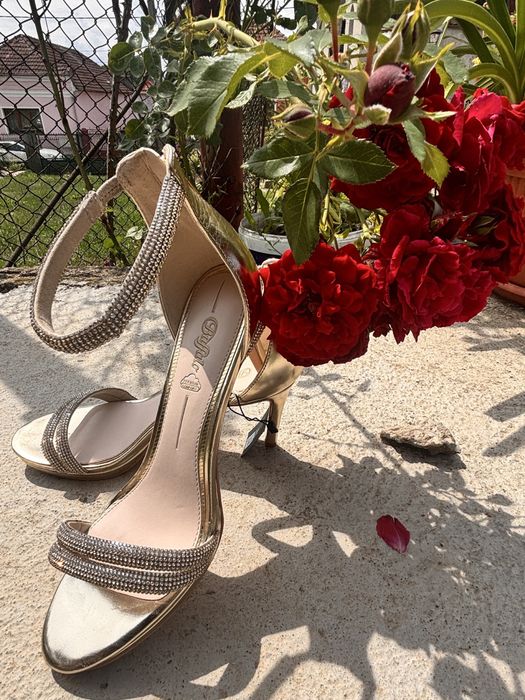 Sandale Buffalo auri