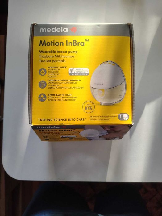 Medela Motion InBra,единична електрическа помпа за кърма, hands free