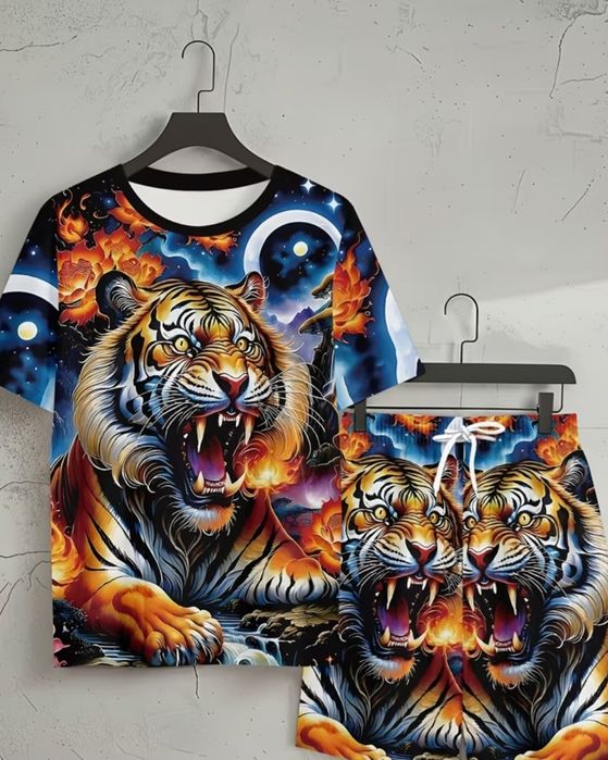 Set tricou și pantaloni 3 D