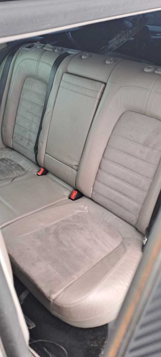 Interior de piele Alcantara culoare CREM pentru VW Passat B6 , Passat CC , Passat B7