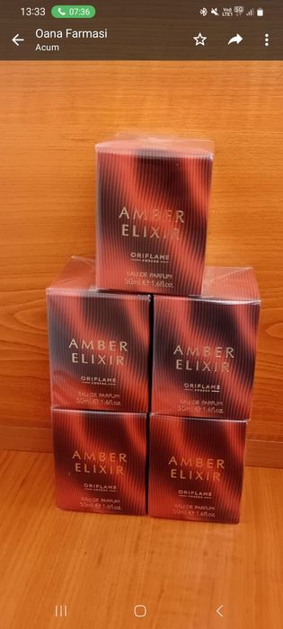 Amber Elixir Oriflame