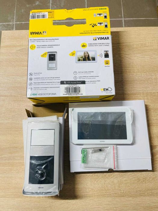 Kit videointerfon WIFI VIMAR K42955 (camera plus monitor)