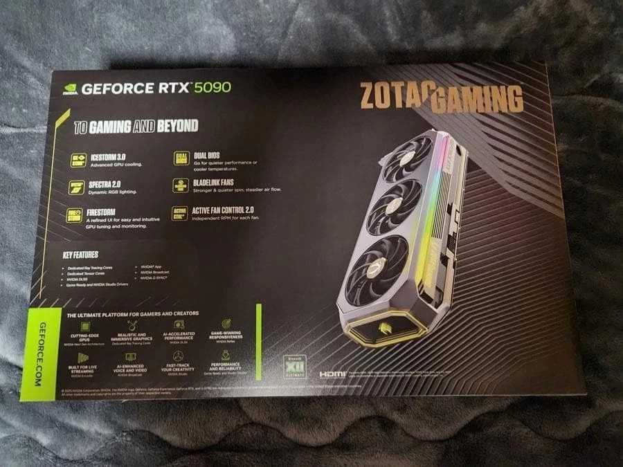 Geforce RTX 5090 на 32 гб