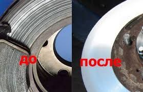 Услуга  шлифовка тормозной (опорных)  дисков