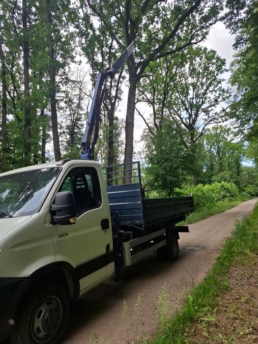 Iveco 50C15 detarat la 3,5 tone cu macara